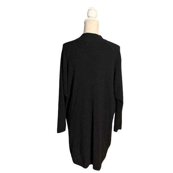 Hatch Maternity merino wool sweater dress in black size 3 L large Belen - Picture 7 of 10